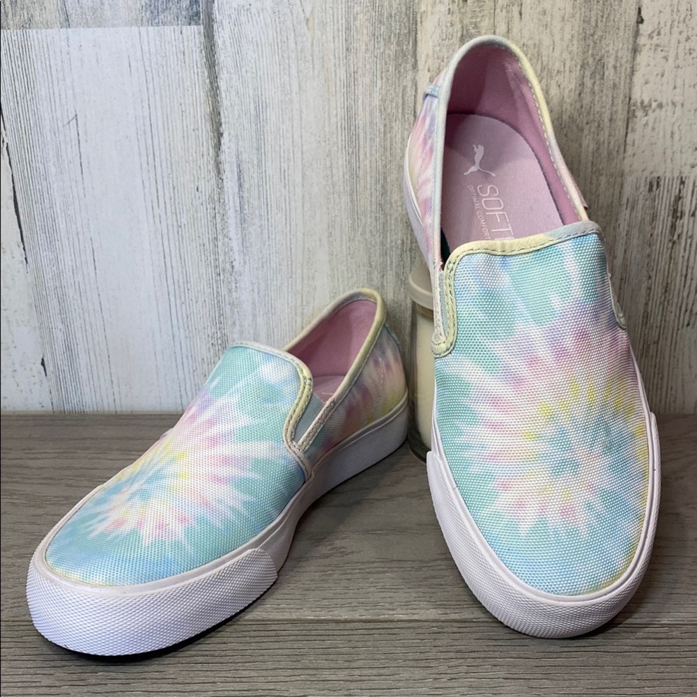 Puma Women's Tie-Dye Slip-On Sneakers